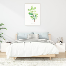 vidaXL 2 db fehér éjjeliszekrény 40 x 39 x 40 cm bútor