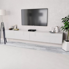vidaXL 2 db fehér faforgácslap TV szekrény 120 x 40 34 cm bútor