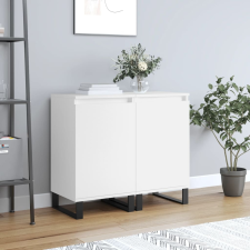 vidaXL 2 db fehér műfa tálalószekrény 40 x 35 x 70 cm bútor