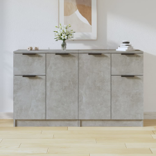 vidaXL 2 db fehér szerelt fa tálalóasztal 60 x 30 x 70 cm bútor
