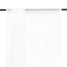 vidaXL 2 db fehér zsinórfüggöny 140 x 250 cm lakástextília
