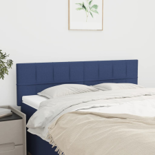 vidaXL 2 db kék szövet fejtámla 72 x 5 x 78/88 cm ágy és ágykellék