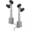 vidaXL 2 db kétgörgős kitámasztó hajószállító utánfutóhoz 59 - 84 cm