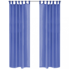 vidaXL 2 db királykék voile függöny 140 x 245 cm lakástextília