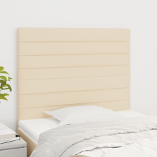 vidaXL 2 db krémszínű szövet fejtámla 100x5x78/88 cm ágy és ágykellék