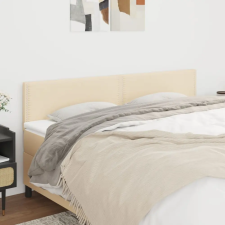 vidaXL 2 db krémszínű szövet fejtámla 100x5x78/88 cm ágy és ágykellék