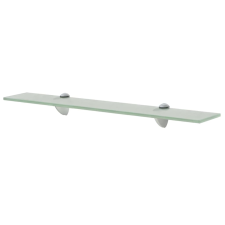 vidaXL 2 db lebegő üvegpolc 60 x 10 cm 8 mm (3051513) bútor