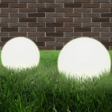 vidaXL 2 db LED gömblámpa 25 cm PMMA világítás
