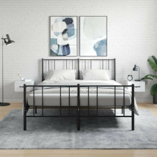 vidaXL 2 db magasfényű fehér fali éjjeliszekrény 35x35x20 cm bútor