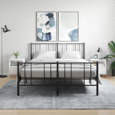 vidaXL 2 db magasfényű fehér szerelt fa éjjeliszekrény 40x35x50 cm bútor