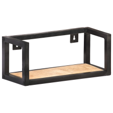vidaXL 2 db nyers mangófa fali polc 40 cm (320667) bútor