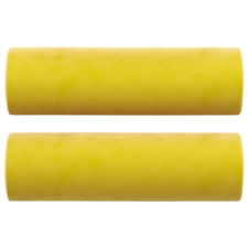 vidaXL 2 db sárga bársony díszpárna Ø15x50 cm (349515) lakástextília