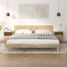 vidaXL 2 db sonoma tölgy színű éjjeliszekrény 40 x 35 x 47 cm bútor