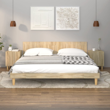 vidaXL 2 db sonoma tölgy színű szerelt fa éjjeliszekrény bútor