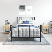 vidaXL 2 db sonoma-tölgyszínű szerelt fa éjjeliszekrény 34x35,5x45 cm bútor