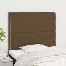 vidaXL 2 db sötétbarna szövet fejtámla 80 x 5 x 78/88 cm ágy és ágykellék
