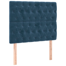 vidaXL 2 db sötétkék bársony fejtámla 90x7x78/88 cm (3116708) ágy és ágykellék