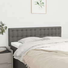 vidaXL 2 db sötétszürke szövet fejtámla 72 x 5 x 78/88 cm ágy és ágykellék