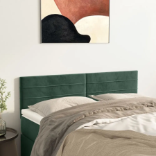 vidaXL 2 db sötétzöld bársony fejtámla 72 x 5 x 78/88 cm ágy és ágykellék