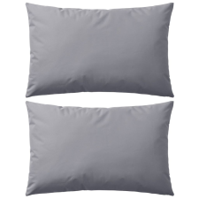 vidaXL 2 db szürke kültéri párna 60 x 40 cm lakástextília