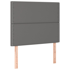 vidaXL 2 db szürke műbőr fejtámla 100x5x78/88 cm (3116280) ágy és ágykellék
