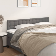 vidaXL 2 db szürke műbőr fejtámla 90x5x78/88 cm ágy és ágykellék