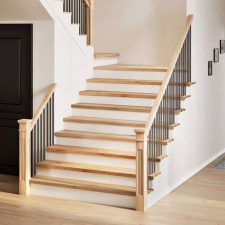 vidaXL 2 db tömör tölgyfa lépcsőfokok kezeletlen 110x30x2 cm lakástextília