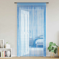 vidaXL 2 db világoskék zsinórfüggöny 140 x 250 cm lakástextília