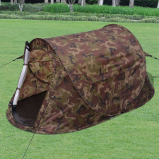 vidaXL 2 személyes pop-up kamuflázs sátor sátor