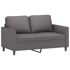 vidaXL 2 személyes szürke műbőr kanapé 120 cm (359330) bútor