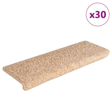 vidaXL 30 db arany lépcsőszőnyeg 65 x 21 x 4 cm lakástextília