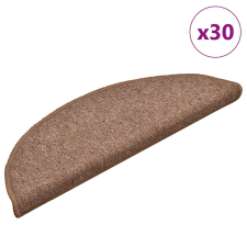vidaXL 30 db barna lépcsőszőnyeg 56x17x3 cm lakástextília