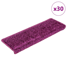 vidaXL 30 db lila lépcsőszőnyeg 65 x 21 x 4 cm lakástextília
