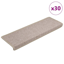 vidaXL 30 db tópszínű lépcsőszőnyeg 65x21x4 cm lakástextília