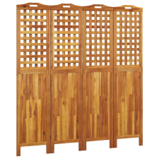 vidaXL 3 paneles tömör akácfa térelválasztó 162x2x180 cm  (318549) bútor