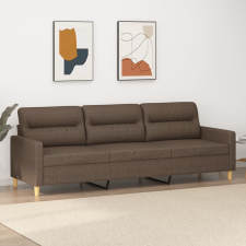 vidaXL 3 személyes tópszínű szövet kanapé 210 cm bútor