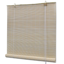 vidaXL 4 db természetes bambuszroló 120 x 160 cm (278743) lakástextília