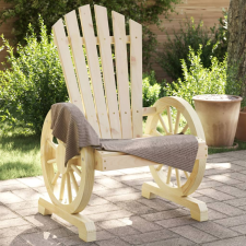vidaXL 4 db tömör fenyőfa kerti Adirondack szék kerti bútor