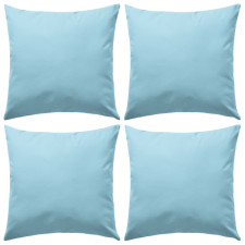 vidaXL 4 db világoskék kültéri párna 45 x 45 cm lakástextília