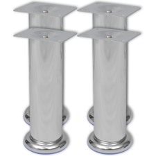 vidaXL 4 kerek fotel króm láb 180 mm bútor