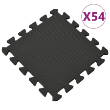vidaXL 54 db fekete EVA habszivacs padlószőnyeg 4,86 ㎡ tornaszőnyeg