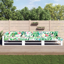 vidaXL 7 db többszínű szövet raklappárna kerti bútor