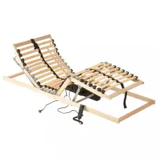 vidaXL 7 zónás, 28 léces elektromos ágyrács 100 x 200 cm ágy és ágykellék
