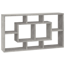 vidaXL 8-rekeszes betonszürke fali bemutatópolc (342590) bútor