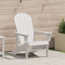 vidaXL Adirondack szék Fehér 74x82x91 cm HDPE kerti bútor