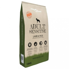 vidaXL „Adult Sensitive Lamb &amp; Rice” prémium száraz kutyatáp 15 kg kutyaeledel