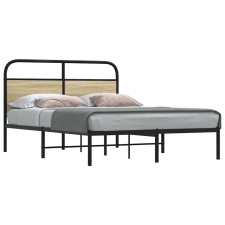 vidaXL ágykeret matrac nélkül 120x190 cm sonoma tölgyfa műfa ágy és ágykellék