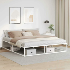 vidaXL ágykeret matrac nélkül fehér 180x200 cm fém ágy és ágykellék
