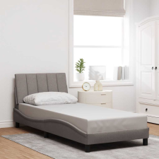 vidaXL ágykeret matrac nélkül tópszínű 80x200 cm szövet 80x200 cm ágy és ágykellék