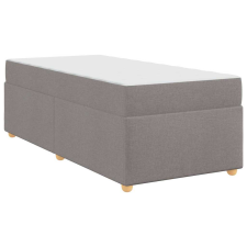 vidaXL Ágykeret matracmal Tópszínű 90 x 190 cm Zsebes rugók (3399325) ágy és ágykellék